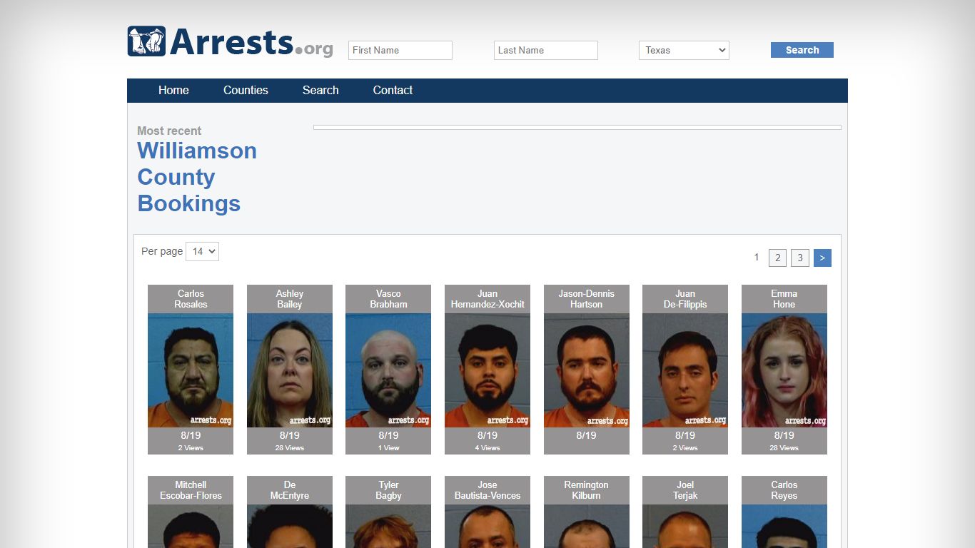 Williamson County Arrests and Inmate Search